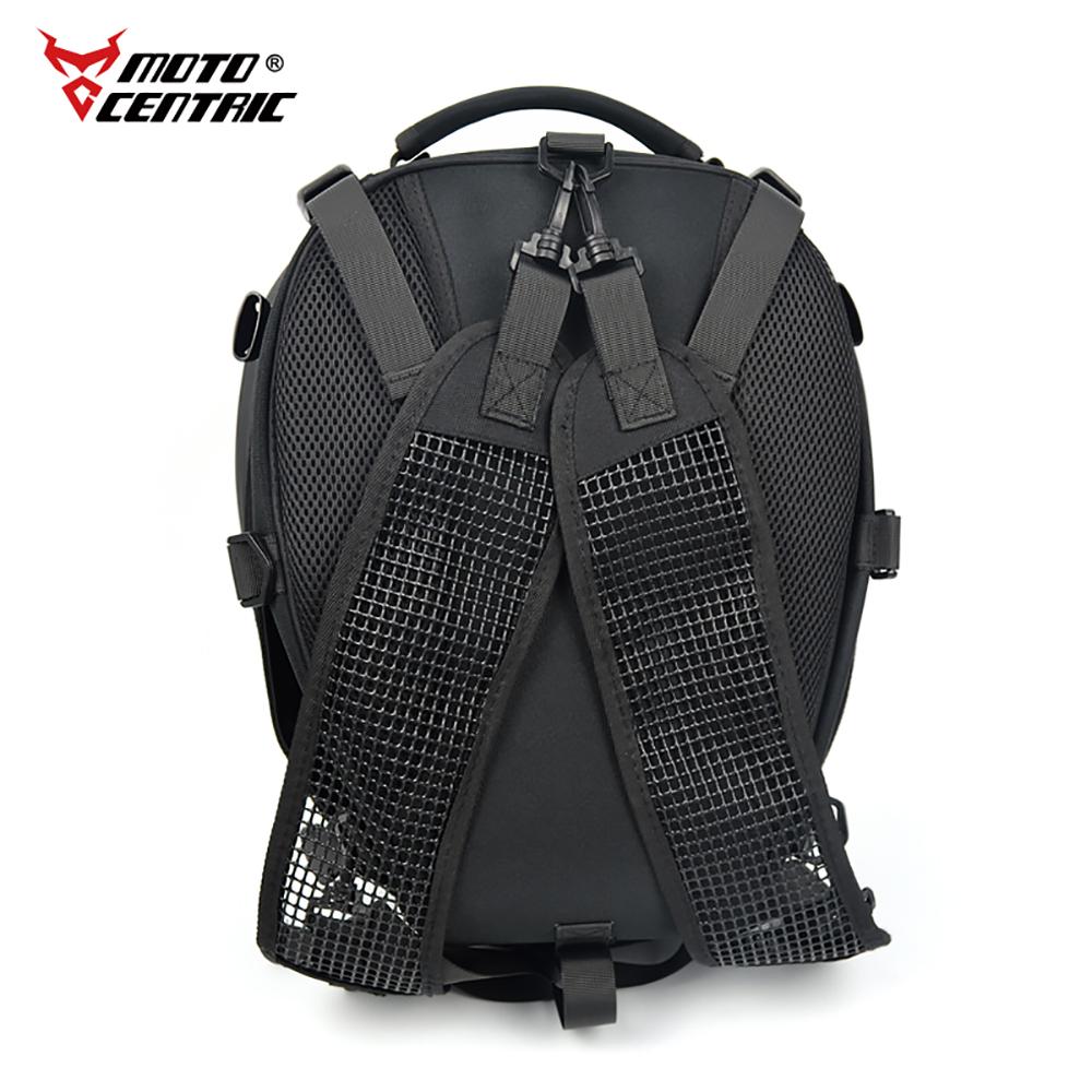 MOTOCENTRIC Bolsa de Cauda Impermeável para Motocicleta Multifuncional Durável Bolsa para Banco Traseiro 37L Alta Capacidade Mochila para Capacete de Piloto