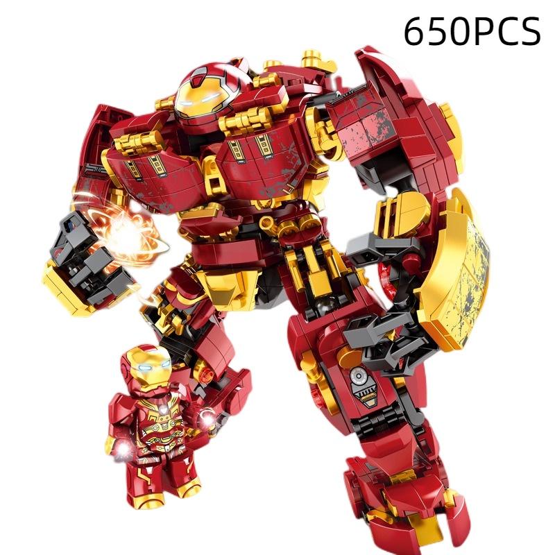 Heroic Mech War Machine Transformer Puzzle Building Blocks