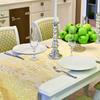 Elegant Gold Foil Mesh Table Runner - Perfect for Weddings, Parties and Festivals - Durable Polyester, Rectangle