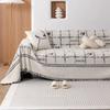 Sofa Cover Cloth Anti Cat Scratch Non Stick Towel Seat Cushion Plush All Season Universal Non Slip Blanket