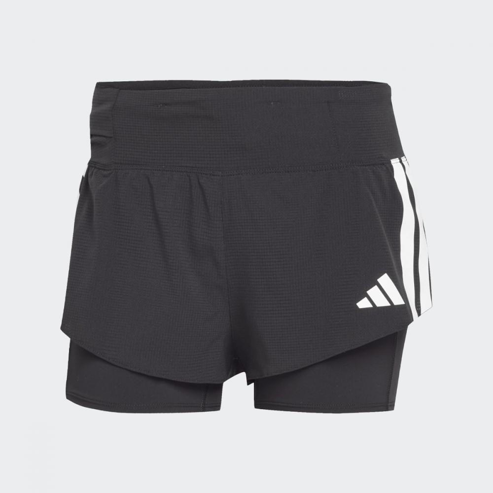 Adidas Adizero RunnIng Two In One Gel Pocket Shorts Jd4224