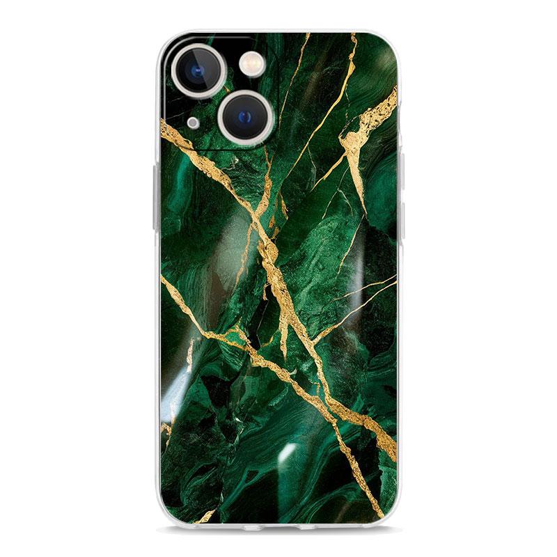 Capa de Celular Para iPhone 17 Capas iPhone Air 16 15 12 13 14 Pro Max 7 8 Plus 16Pro iPhone11 Capa Macia Mármore Aquarelado