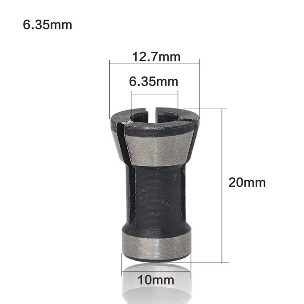 Collet Chuck Head Milling Cutter Adapter Set With Hard Alloy Construction and Tight Stable