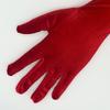 Breathable Holiday Gloves Fashion Red Polyester Christmas Gloves For Family Gatherings And Festive Event