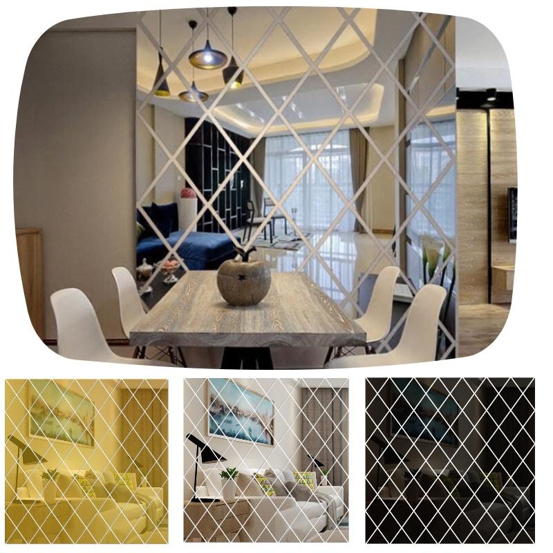 Hochwertiger Acrylspiegel Wandaufkleber Für Feuchtigkeitsbeständigkeit Und Verschönerung