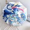 Cute Pokémon Pattern, Automatic Folding Umbrella, Portable and Foldable Design, 8 Ribs, a Christmas or Birthday Gift.