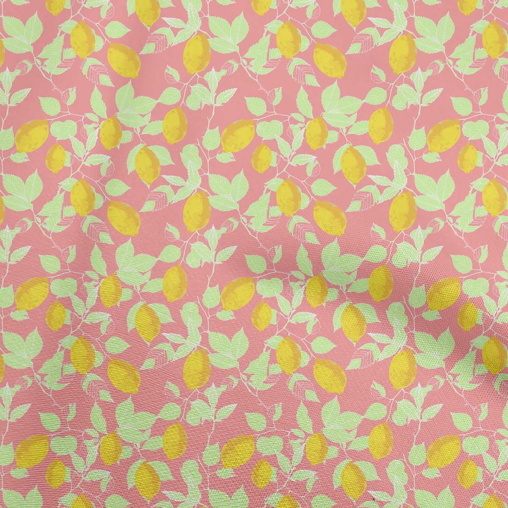 oneOone Cotton Poplin Dusty Gray Fabric Tropical Leaf Dress Material Fabric Print Fabric By The Yard 42 Inch