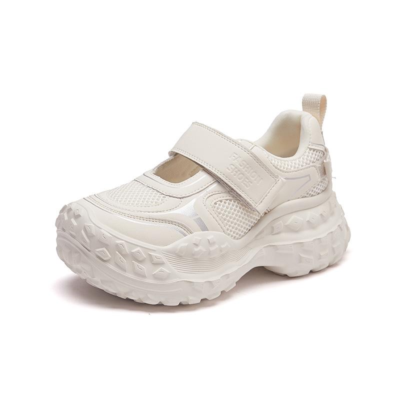 

Новые папины кроссовки для женщин Модные спортивные одинарные кроссовки на толстой подошве 40 бежевый