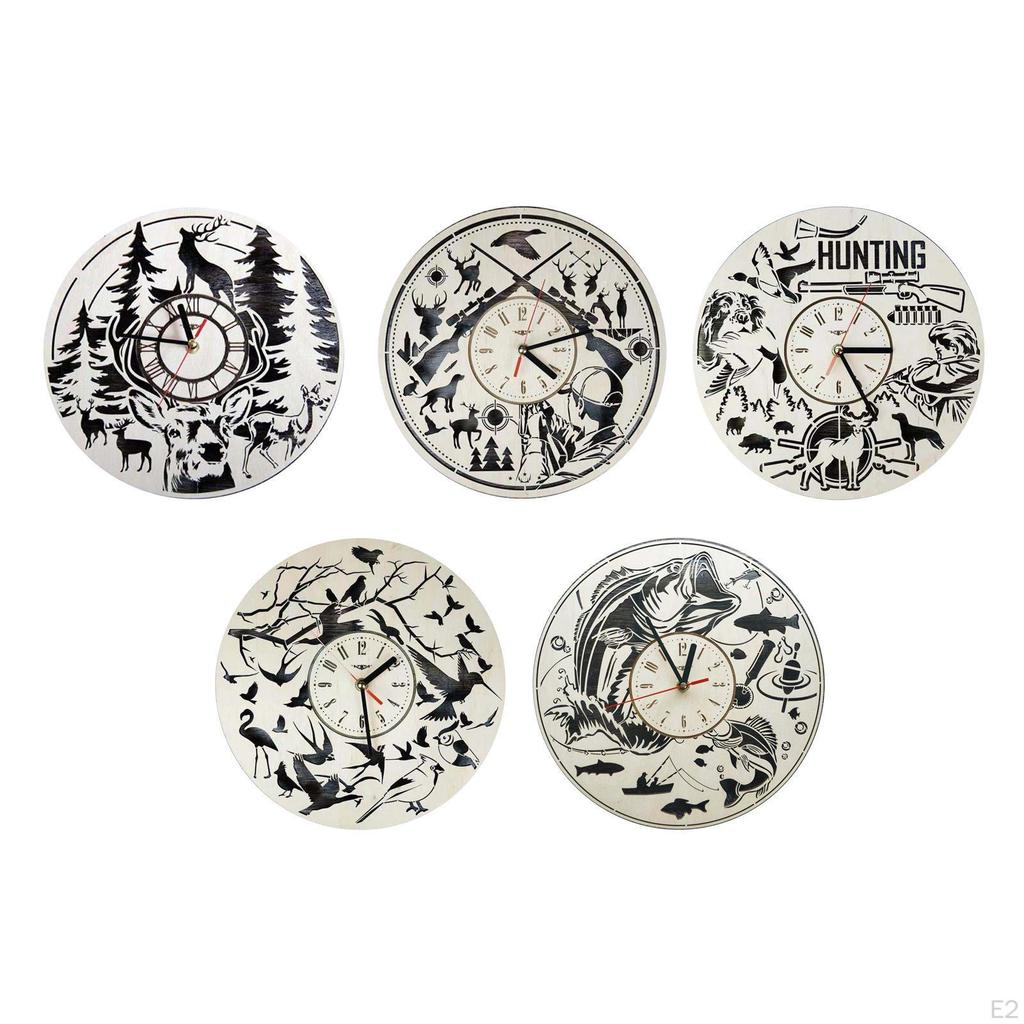 Clock Analog Hanging Clocks Home Decor