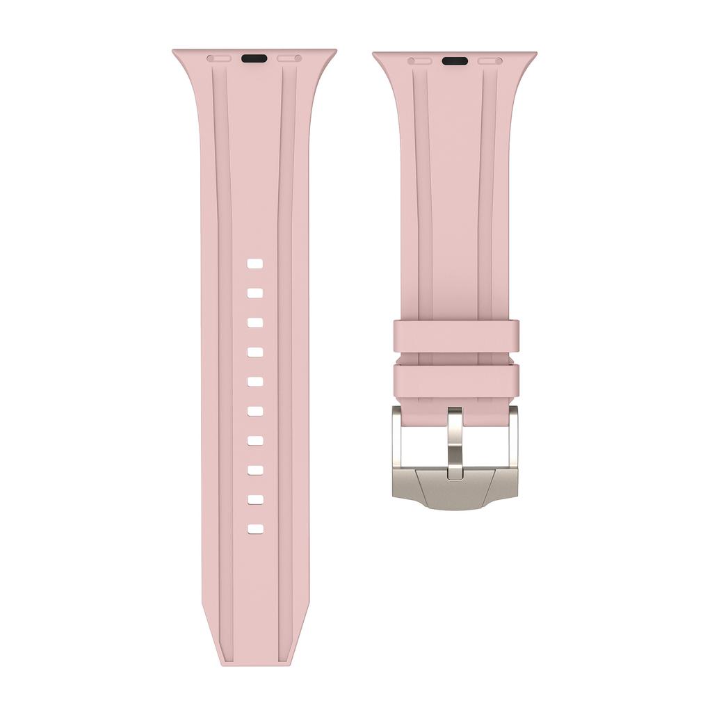 Factory Supply Low Price 38mm 40mm 41mm 42mm 45mm 49mm Silicone Sport Loop Pin Buckle for Watch Band for Strap