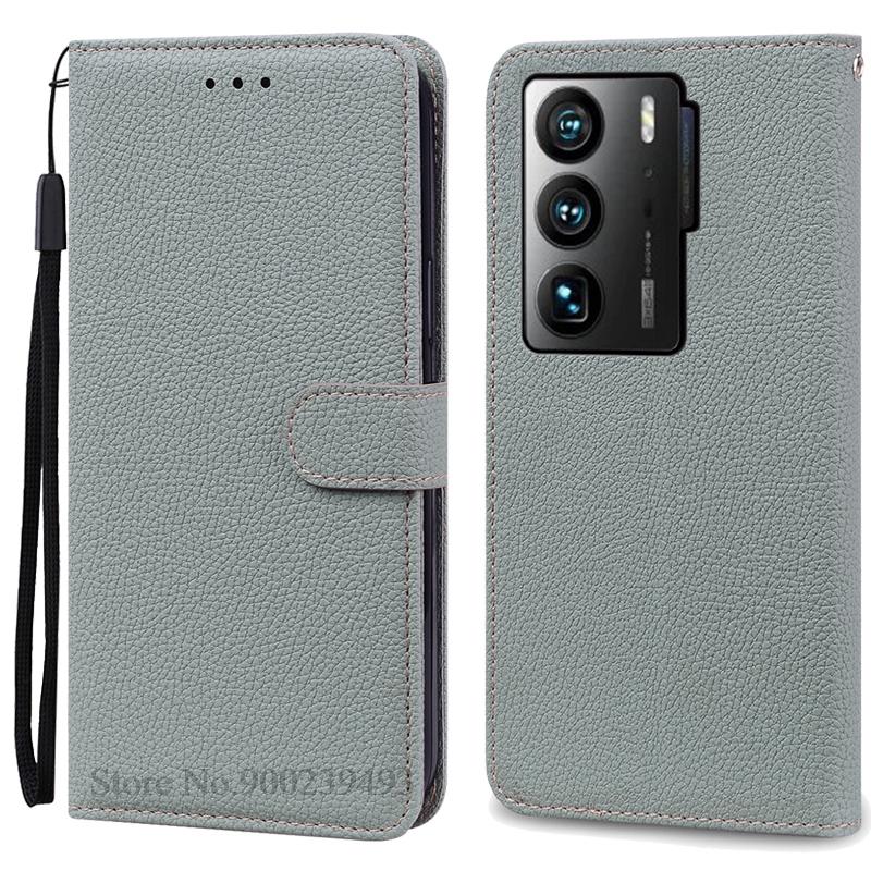 For ZTE Axon 40 Ultra Case Wallet Flip Leather Case For ZTE Axon 40 Ultra Case Silicone Book Cover Coque Fundas