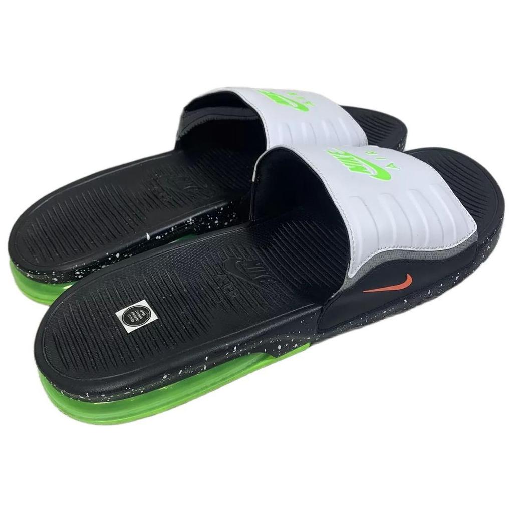 Nike Air Max Camden Slide White Volt Speckled Men Sneakers Black Hyper-Crimson BQ4626-011