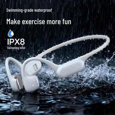 X21 Bone Conduction Headphones – Long Battery, Music, Sports & Swimming, IPX68 Bluetooth.