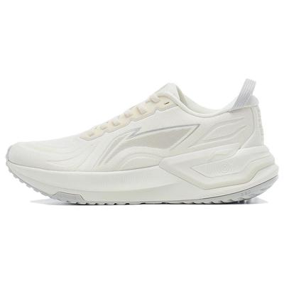 Li Ning YueYing 3.0 Comfortable Round Toe Cushioning Slip Resistant Low Top Running Shoes Women's White ARHT020-11