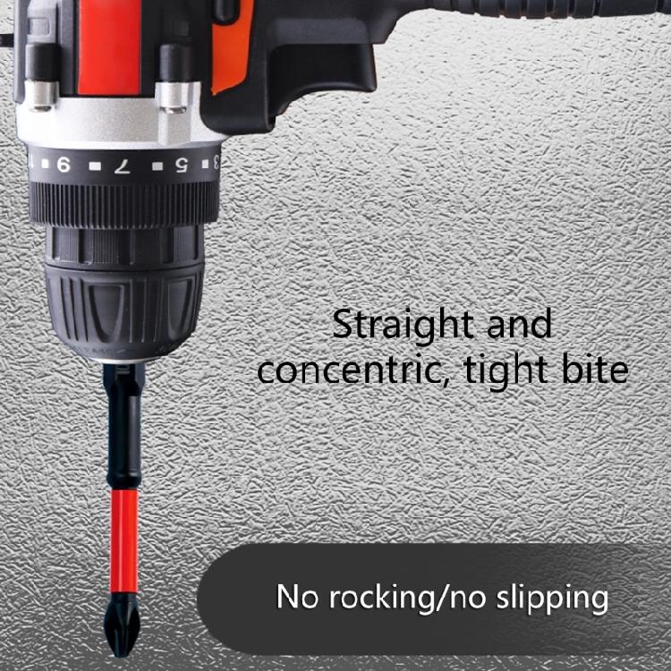 6/12Pcs Magnetic Screwdriver Bit with Anti Slip Grip Impact Driver Bit for Reliable Use In Various Repair Scenario