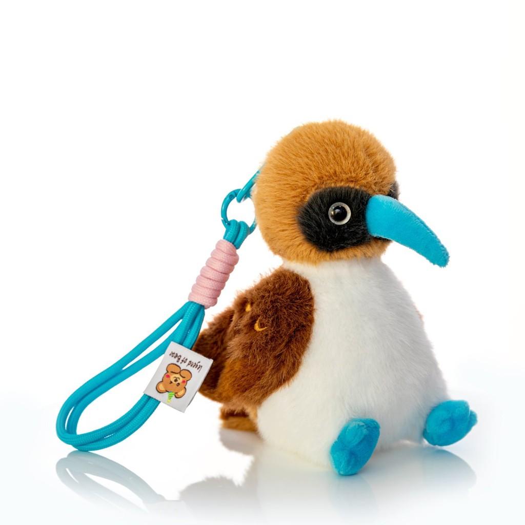 

Plush Penguin Toys Keychain Realistic Design Children Bird Gift Enthusiasts Bluefooted Booby