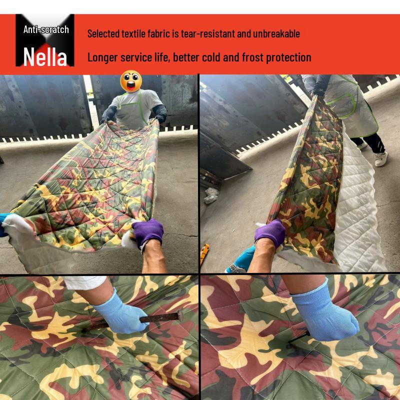 Heavy-Duty Winter Car Cover: Thick Cotton, Snowproof & Cold-Resistant
