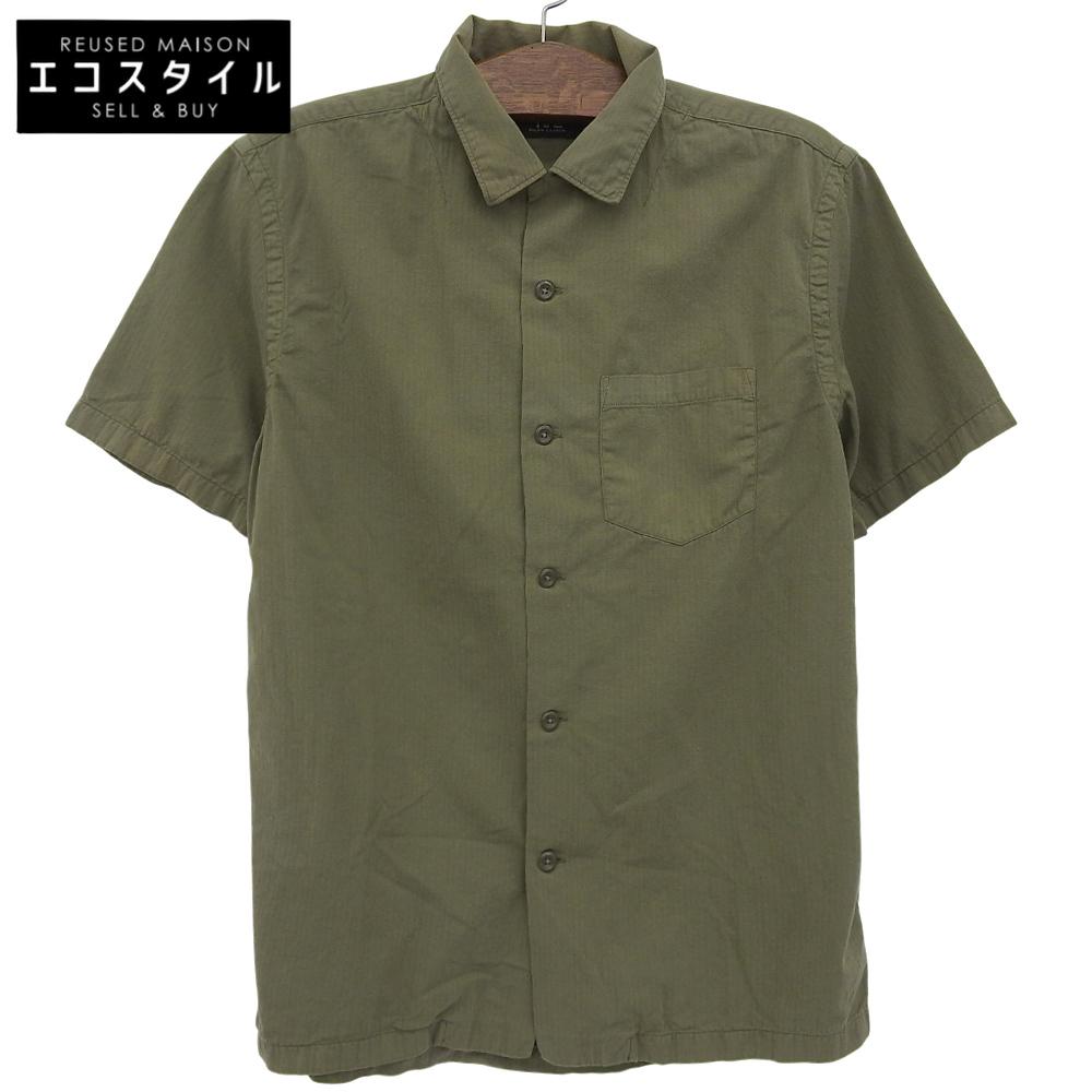 

Мужская рубашка RRL цвета хаки с коротким рукавом, размер M топы M хакиБ/у