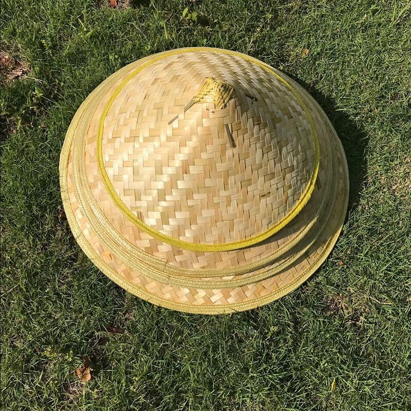 Traditional Bamboo Conical Hat