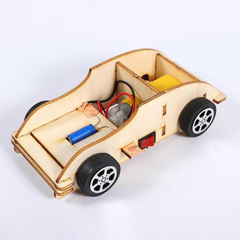 STEM Kits,Science Experiment Projects for Kids Beginner Battery Powered Car Kits DIY Educational Engineering Experiments Multicolor