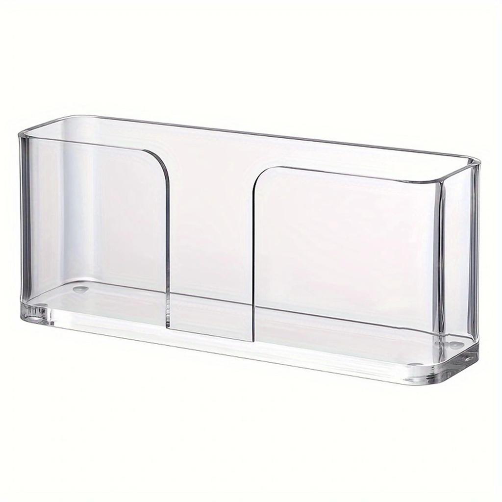 Acrylic Napkin Holder for Table Top Clear Napkin Caddys Luncheon Napkins Organizers Serviette Dispenser Kitchen Tool