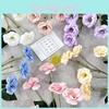 Flower Gardenia Artificial Wedding Hotel Restaurant Desktop Ornament Decoration