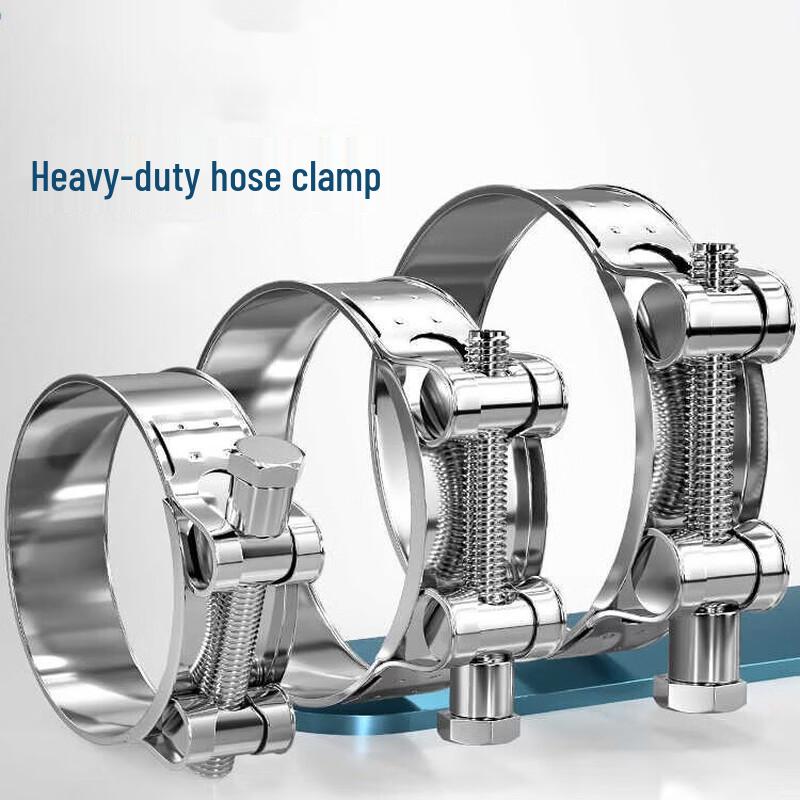 Stainless Steel Heavy-Duty Hose Clamps