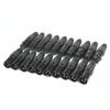 10 Pairs XLR Male Coupling 10 Male + 10 Female Microphone Cable 3-pin Cable Set
