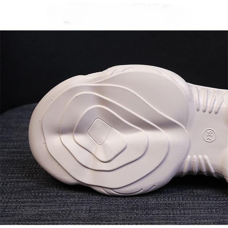 INS Fashion Clunky Sneakers Female Thick Soft Soled Light Running Shoes Summer Mesh Breathable Versatile Mom Shoes