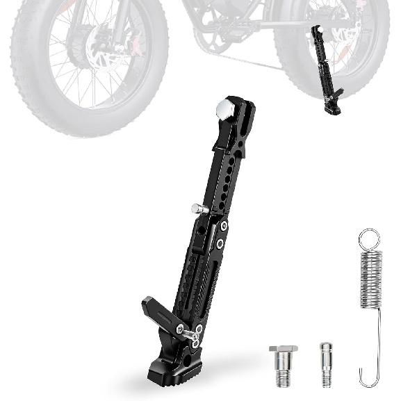 

Kickstand Compatible Fit for Tutti Soleil 01 Tuttio Soleil01 GB SF BF ARC, Non-Slip Electric Dirt Bike Kick Side Stand Easy Installation Black чёрный