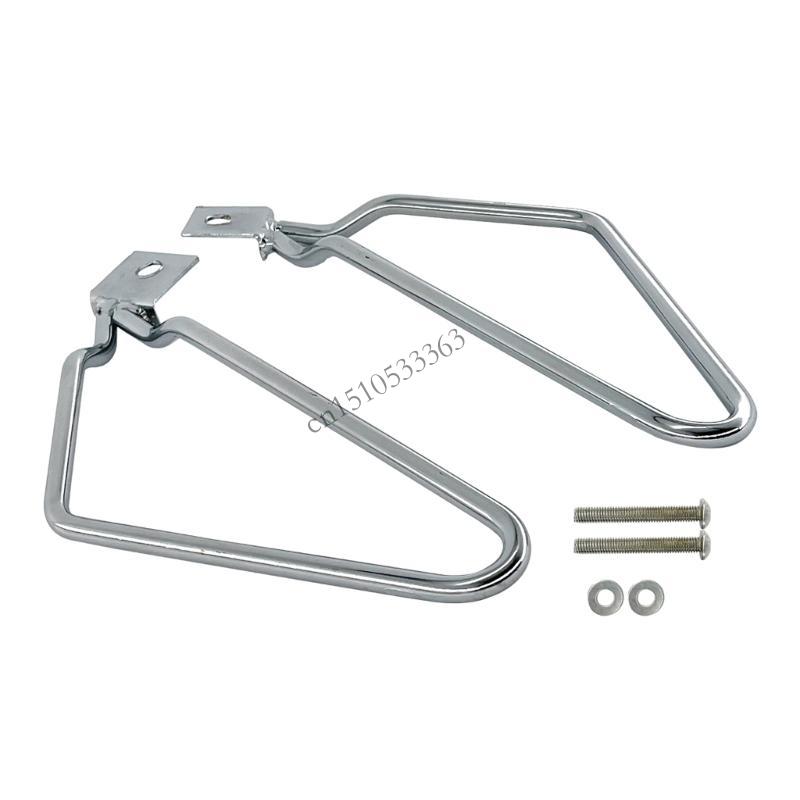 

090E Motorcycles Saddlebag Support Bar Bracket Mount Easy Installation for XL883 1200 срібний