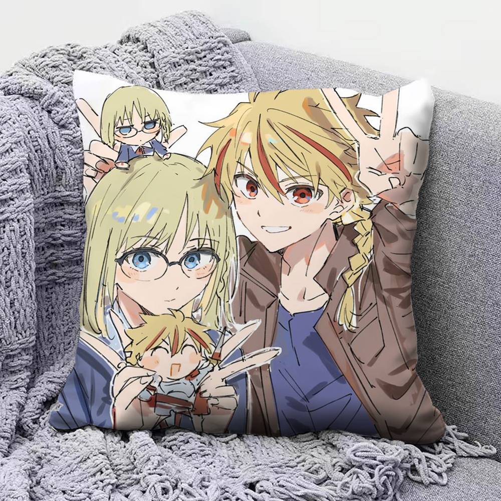 Anime FFate SStrange Fake  Pillow Covers Home Sofa Cushion Covers and Aecorative Custom