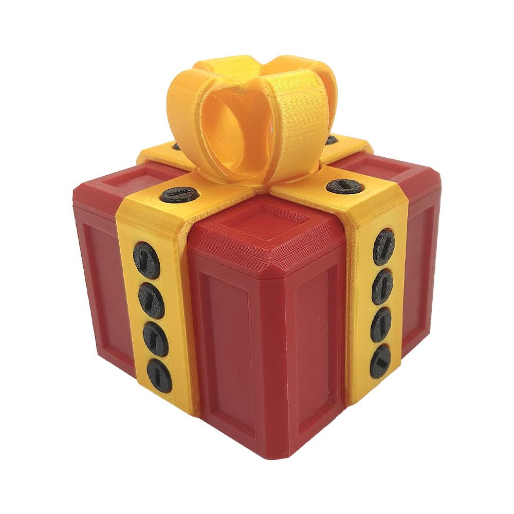 Annoying Gift Box with Screws, 3D Printed Gift Boxes Novelty Case Christmas Decorations 2026