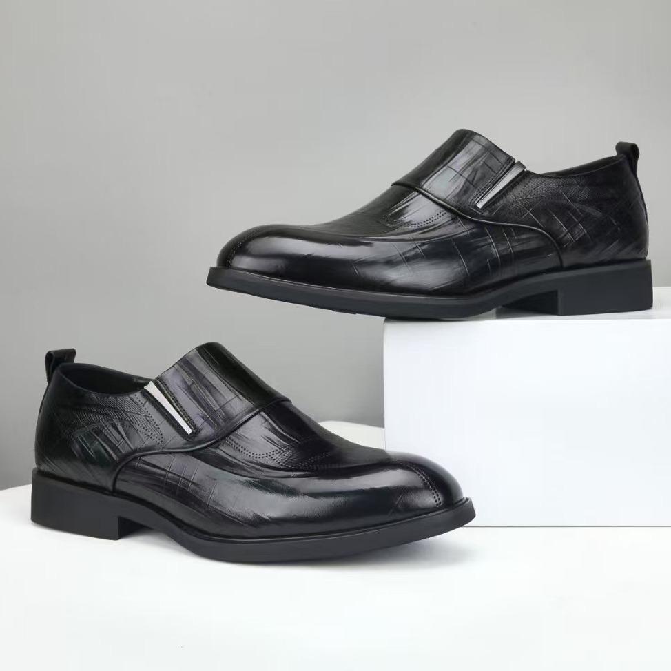 Мужские кожаные туфли — фото 4