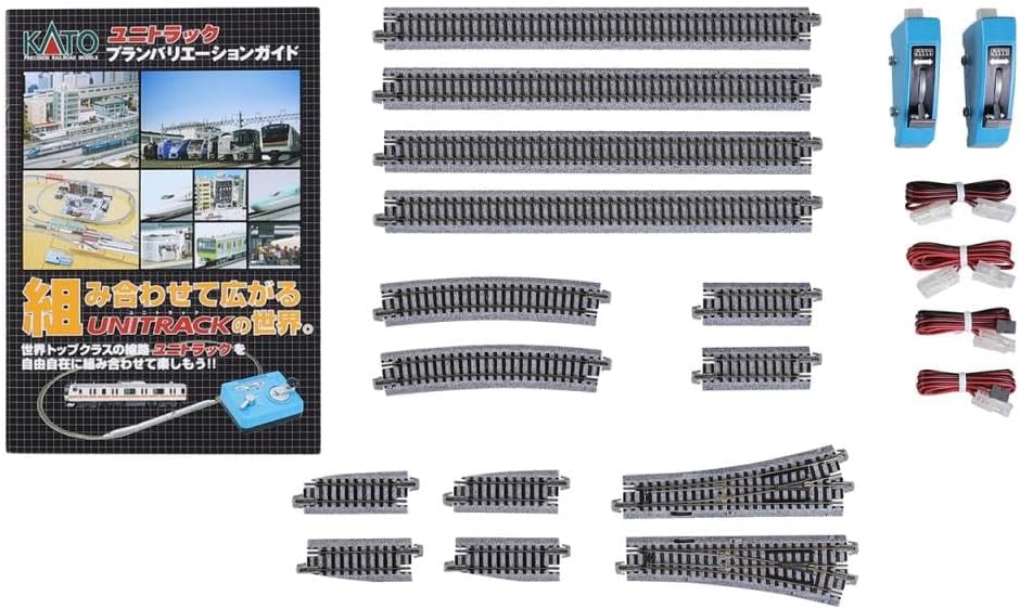 Kato Electric Point Set For V4 Opposing platForm Railway Model Rail Set 20 863
