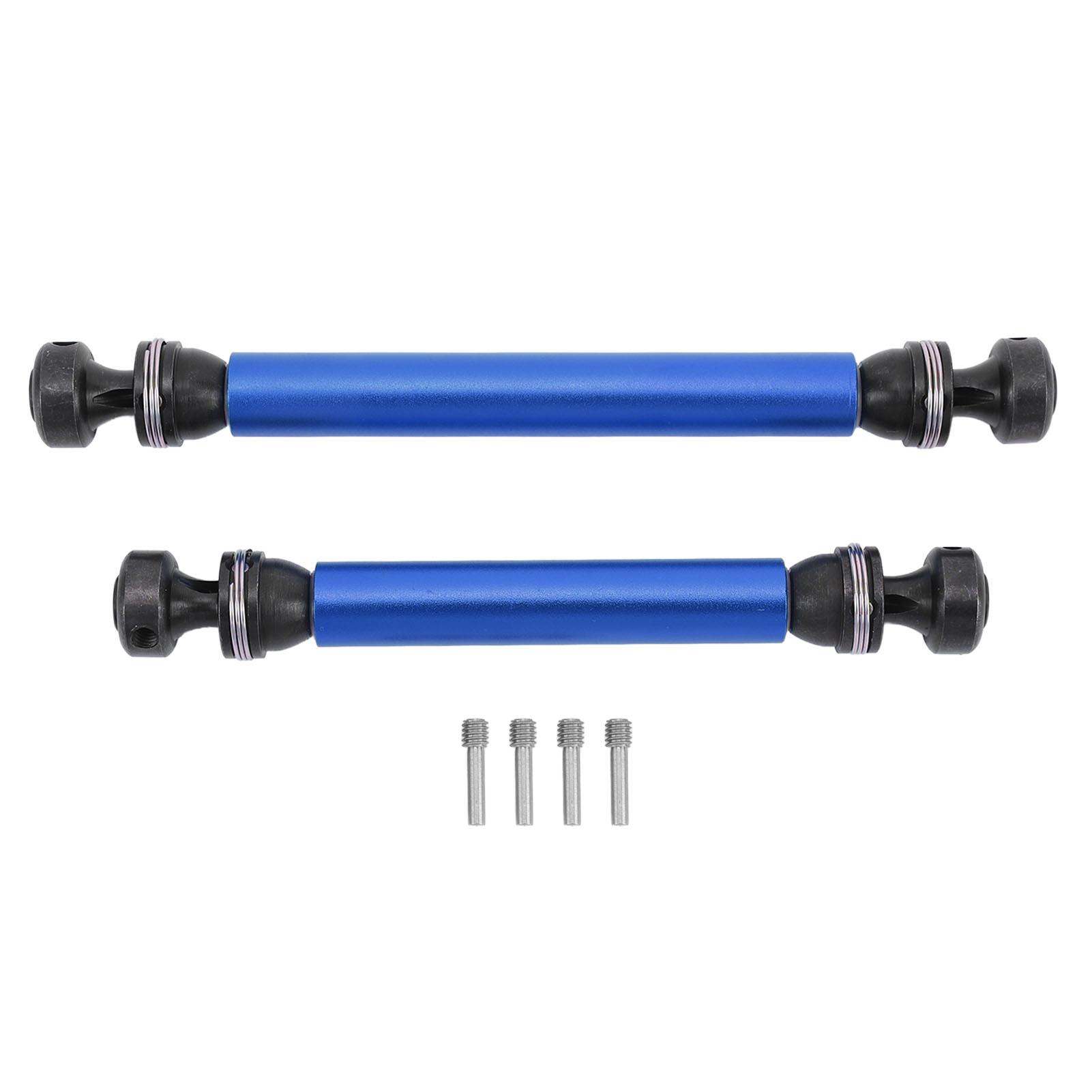 

RC Front Rear CVD Drive Shaft Professional Replacement Metal CVD Drive Shaft for Axial RBX10 Ryft синій