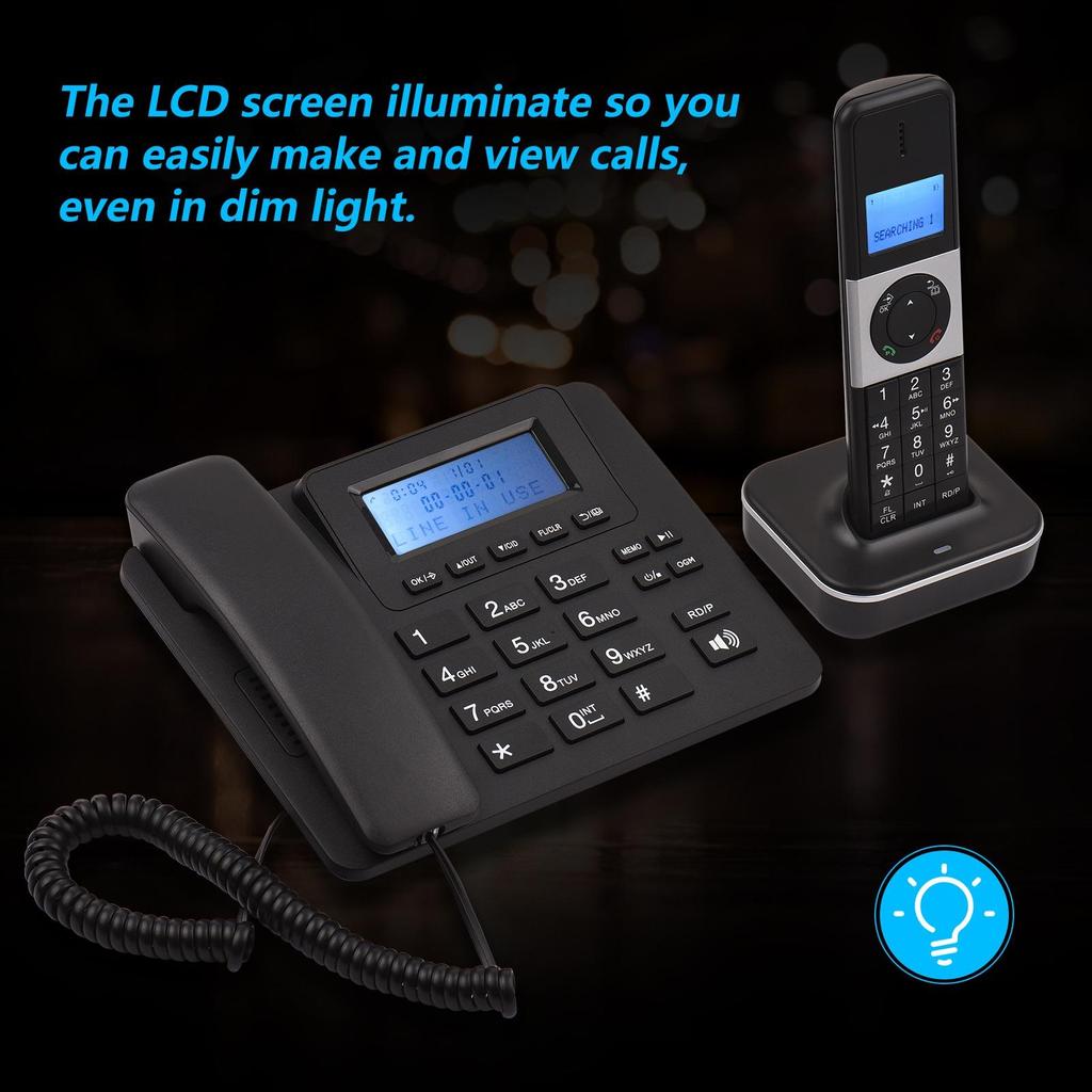 Radiotelephone with Two Handsets Home