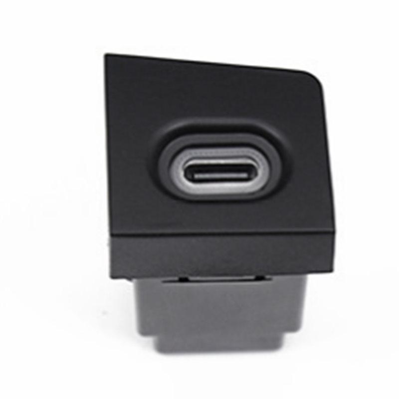 Car TYPE-C PD Fast Socket Phone Charging Outlet Power Adapter For VW Magotan B6 2007-2011