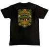 Kollektion Bäume Strichmännchen Band Grafik Herren T-Shirt S-4XL