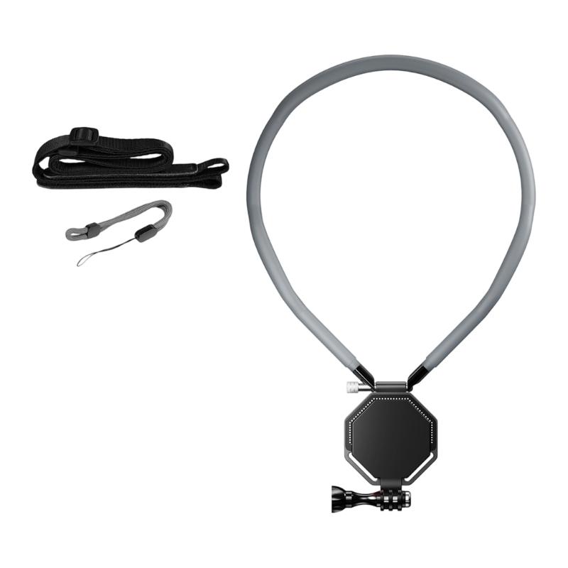Adjustable Neck Strap Magnetic Chest Mount for ACTION 5/4/3 Cameras Quick Release Comfort Fit and Multi Angle Adjustment