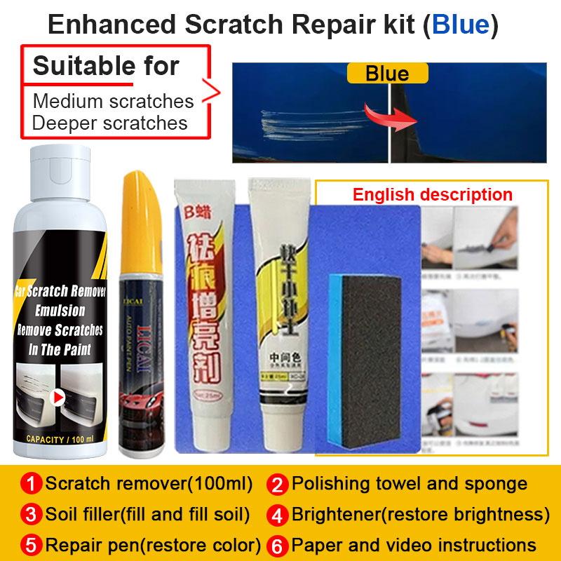 Car Scratch Remover Paint Care Tools Auto Swirl Remover Scratches Repair Polishing Auto Body Grinding Compound Anti Scratch Wax