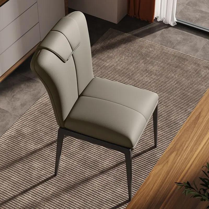 Rattan Chair Pink Dining Chairs Luxury Furniture for Room Designer Upholstered Kitchen Soft Plastic Outdoor Leather Transparent