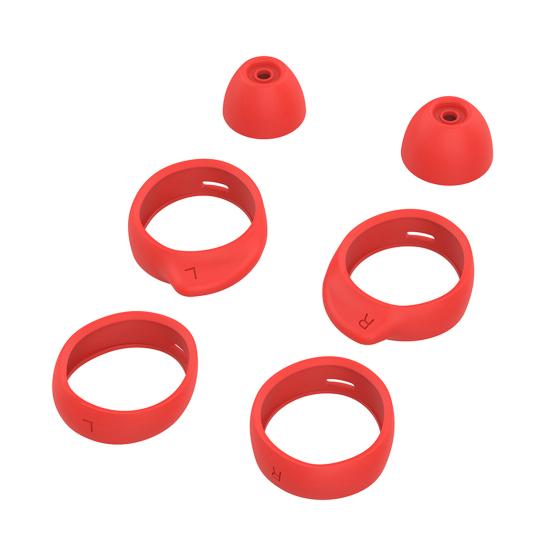 2 Pair Earplug Durable Broken-proof Silicone In-Ear Earphone Covers Cap for Shopping