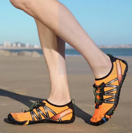 Unisex Water Shoes: Quick-Dry Barefoot Five-Finger Shoes for Swimming, Snorkeling, Beach, & Cut-Resistant Outdoor Wading