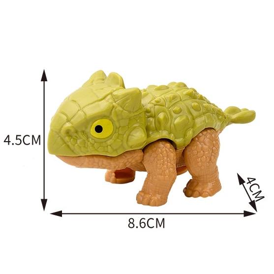 Jurassic Finger Dinosaur  Tyrannosaurus Model Toys For Kids Finger Biting Dinosaurs Movable Joints Dinosaur Toy For Boy Gift