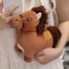 Letter Print Zodiac Horse Figurine Soft Stuffed Horse Stuffed Animal  Children Toys