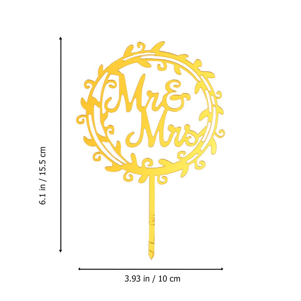 Cake Toppers Wedding Party Decor Valentine'S Day Cupcake Topper Baking Decoration Dessert Insert Cake Props