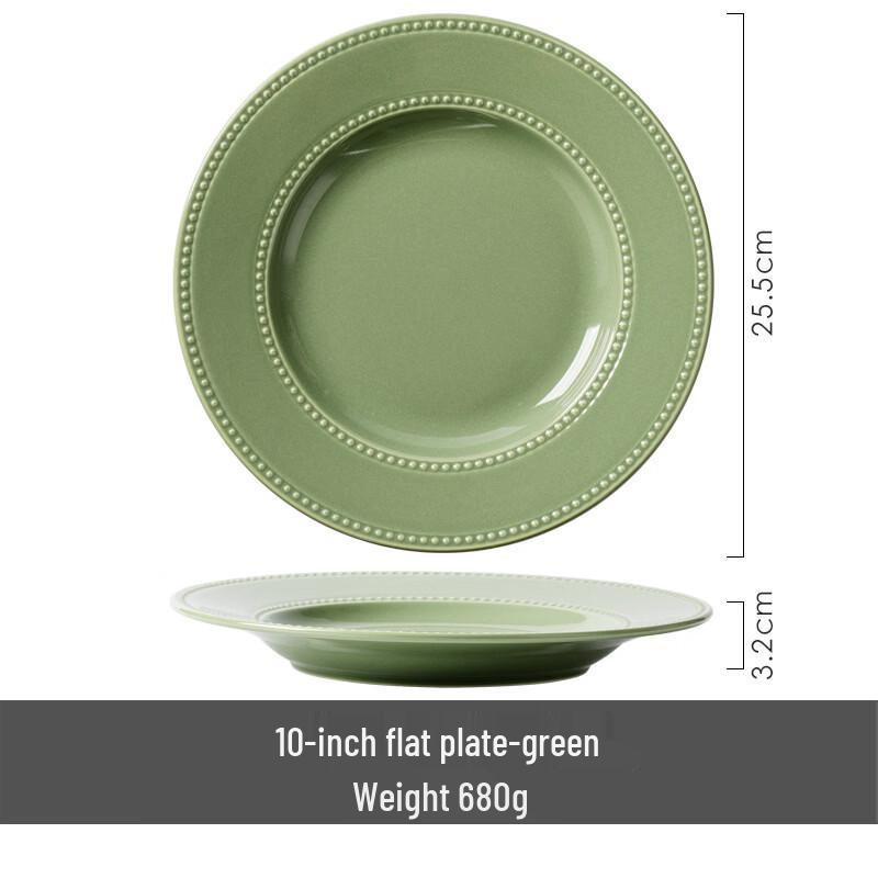 OIMG Nordic Ceramic Dinner Plate
