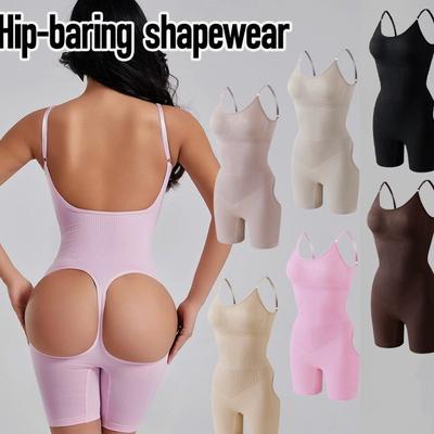 Faja moldeadora de cuerpo de una pieza para mujer, ropa interior moldeadora de cintura, faja abdominal posparto, braguita ajustada, de una pieza, levanta glúteos