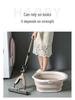 Portable Foldable PVA Mop Bucket for Indoor & Outdoor Use